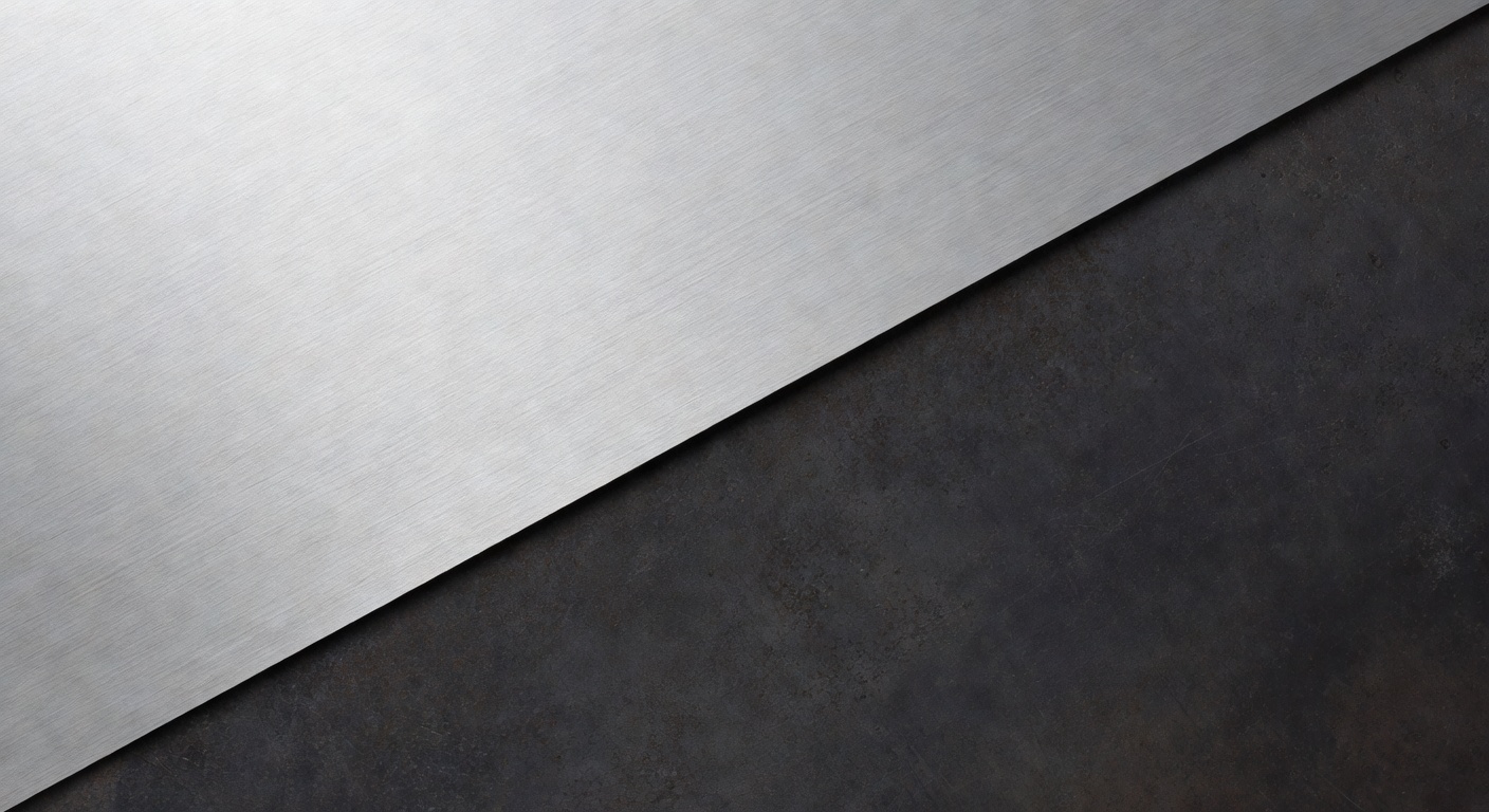 Decorative steel texture divider