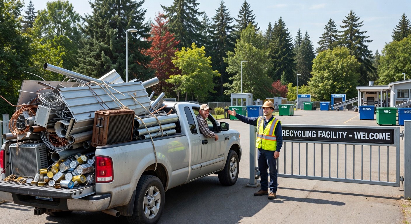 Scrap metal recycling